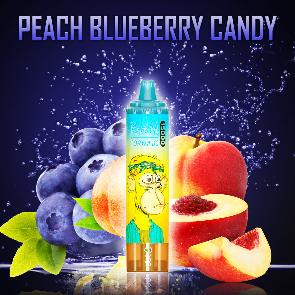 15000 Tornado - Peach Blueberry Candy